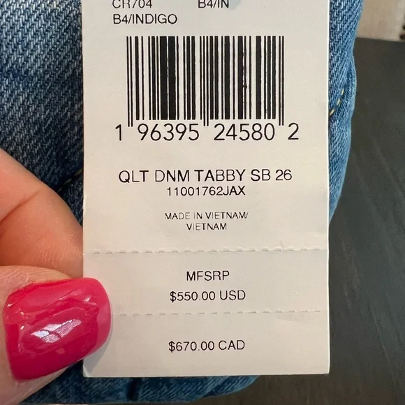 NWT Coach Quilted Denim Tabby 26 - Picture 12 of 16